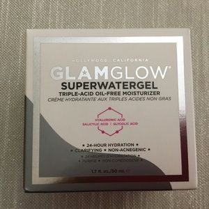 Glam Glow Superwatergel Triple-Acid Oil-Free Moisturizer ( SEALED - Unopened )